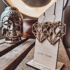 geo love shape dangles