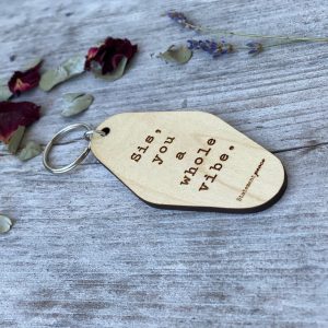 sis you a vibe keychain