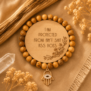 Protected Palo Santo Wristlet