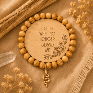 Snake Palo Santo Wristlet