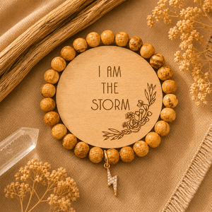 Storm Palo Santo Wristlet