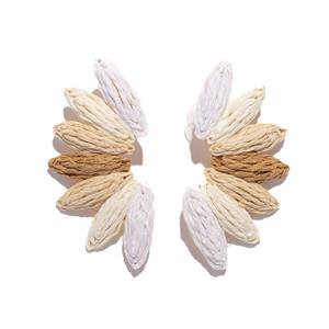 Raffia Fan Drops