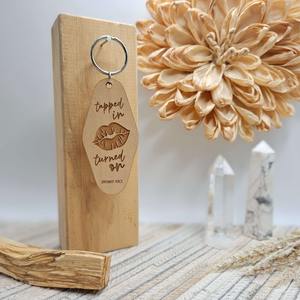 Tapped In, Turned On Keychain