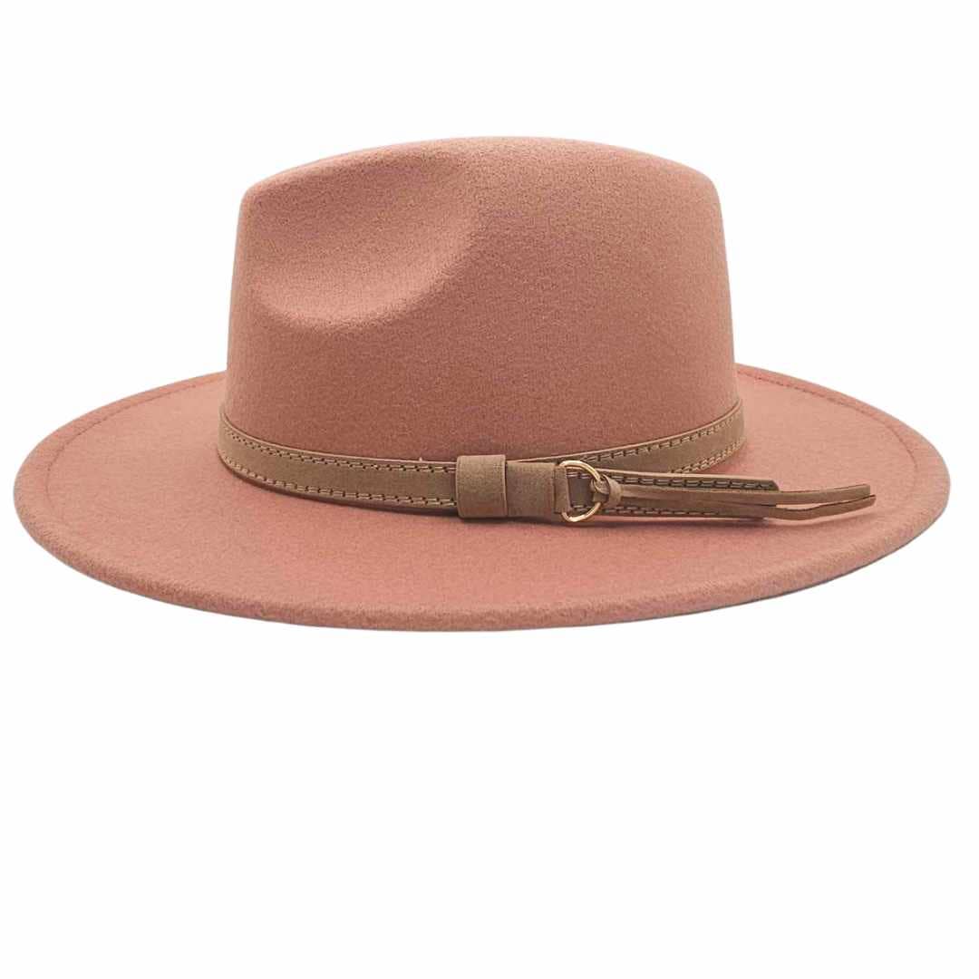 Mandala Boho Brim Hat Blush